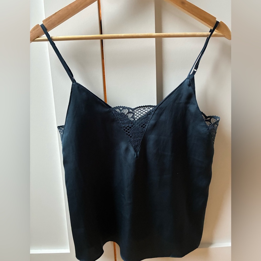 Etam Blue Lace Cami